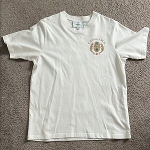 Casablanca White Short Sleeve Tee